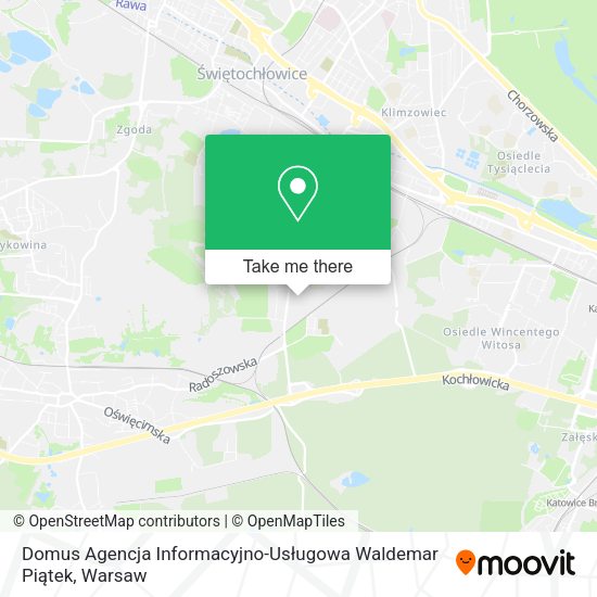 Domus Agencja Informacyjno-Usługowa Waldemar Piątek map