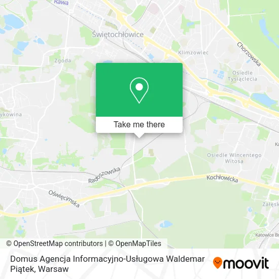 Карта Domus Agencja Informacyjno-Usługowa Waldemar Piątek