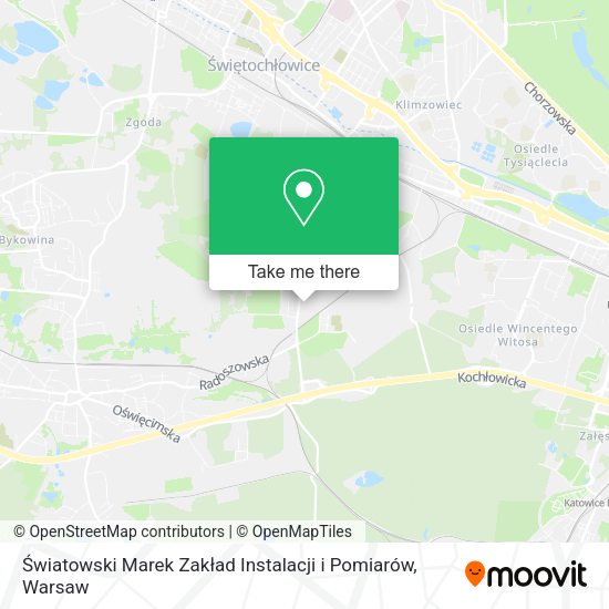 Światowski Marek Zakład Instalacji i Pomiarów map