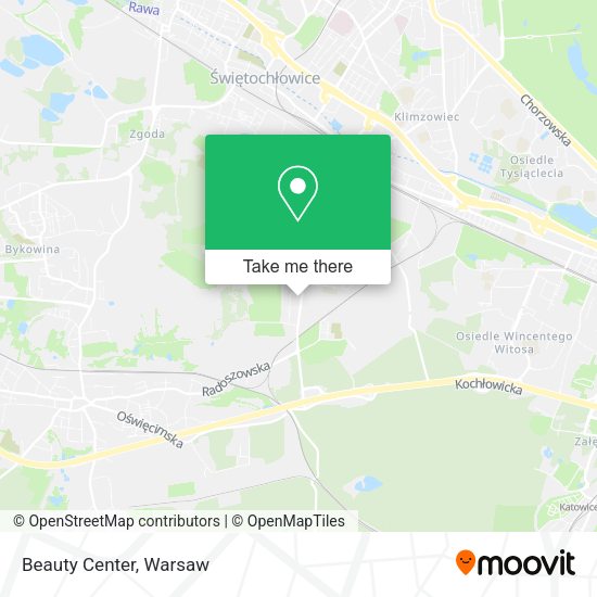 Beauty Center map