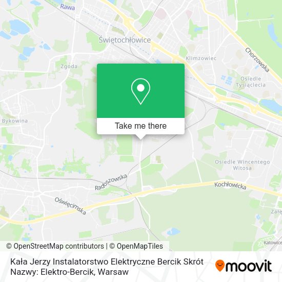 Kała Jerzy Instalatorstwo Elektryczne Bercik Skrót Nazwy: Elektro-Bercik map