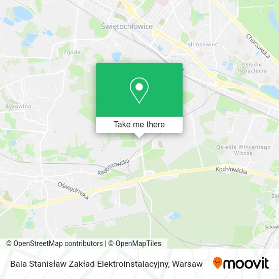 Bala Stanisław Zakład Elektroinstalacyjny map