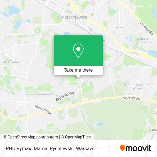 Карта PHU Rymax. Marcin Rychlewski