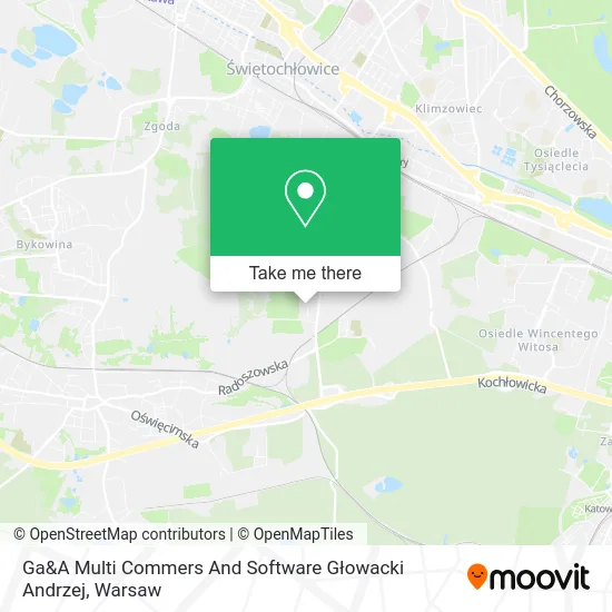 Карта Ga&A Multi Commers And Software Głowacki Andrzej