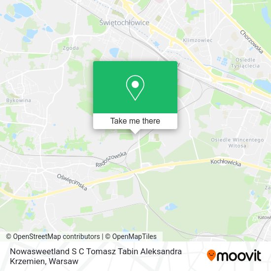 Nowasweetland S C Tomasz Tabin Aleksandra Krzemien map