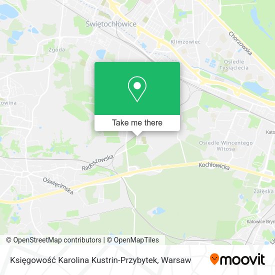 Księgowość Karolina Kustrin-Przybytek map