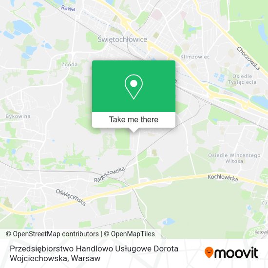 Przedsiębiorstwo Handlowo Usługowe Dorota Wojciechowska map