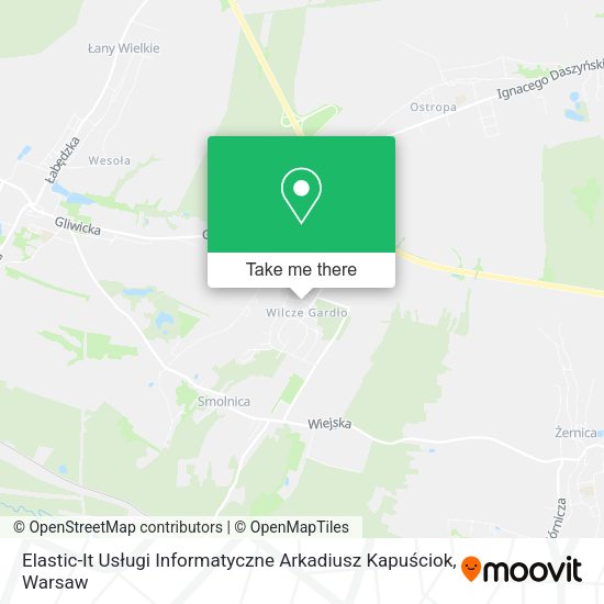 Elastic-It Usługi Informatyczne Arkadiusz Kapuściok map