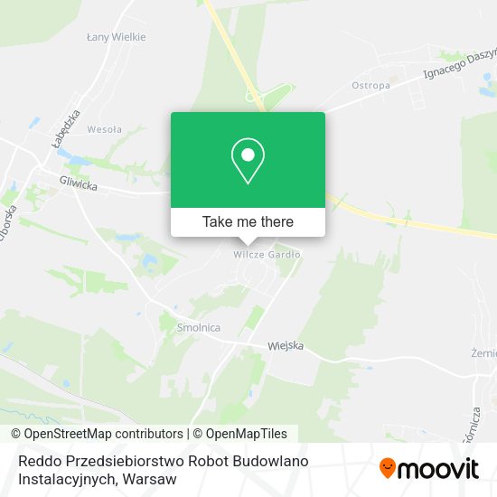 Reddo Przedsiebiorstwo Robot Budowlano Instalacyjnych map