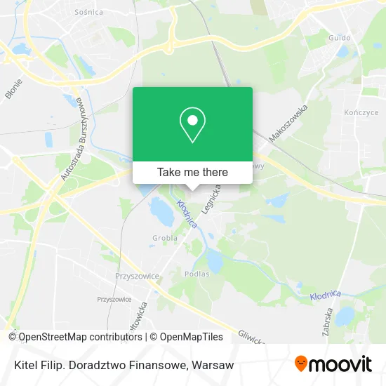 Карта Kitel Filip. Doradztwo Finansowe