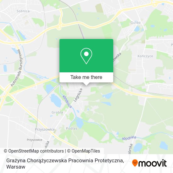 Grażyna Chorążyczewska Pracownia Protetyczna map