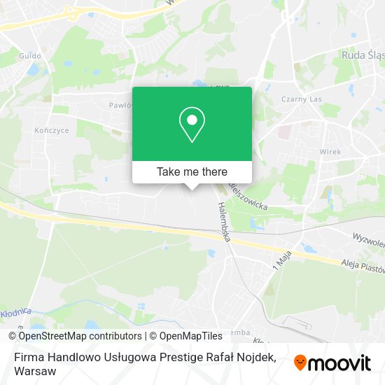 Firma Handlowo Usługowa Prestige Rafał Nojdek map