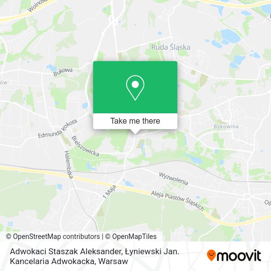 Adwokaci Staszak Aleksander, Łyniewski Jan. Kancelaria Adwokacka map