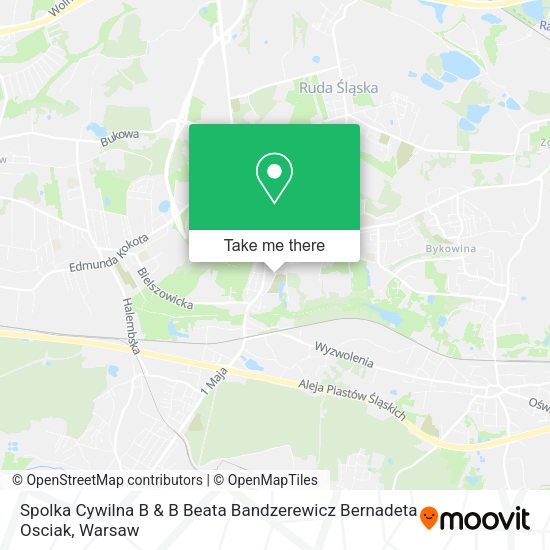 Spolka Cywilna B & B Beata Bandzerewicz Bernadeta Osciak map