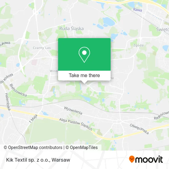 Карта Kik Textil sp. z o.o.