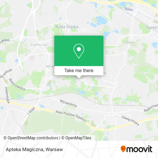 Карта Apteka Magiczna