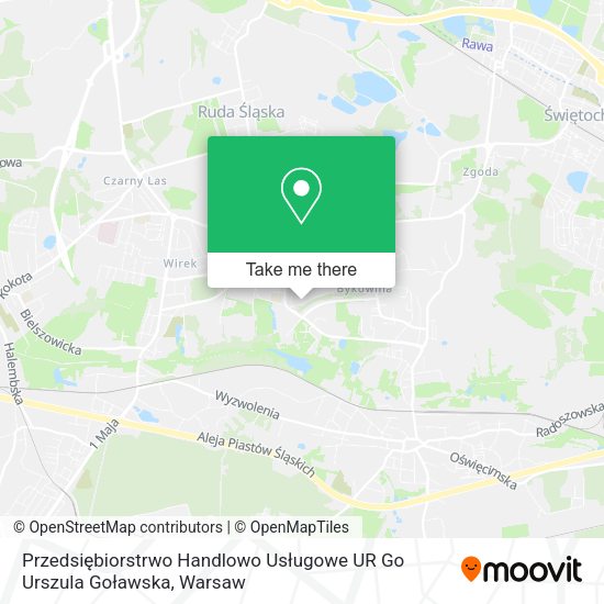 Przedsiębiorstrwo Handlowo Usługowe UR Go Urszula Goławska map