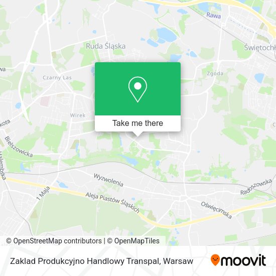 Zaklad Produkcyjno Handlowy Transpal map