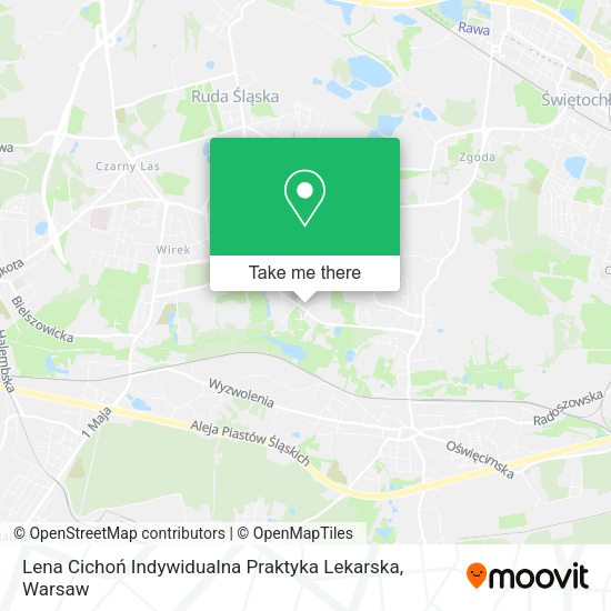 Lena Cichoń Indywidualna Praktyka Lekarska map