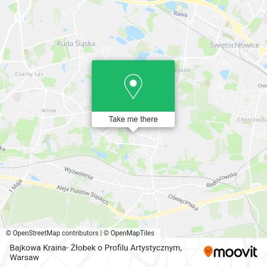 Bajkowa Kraina- Żłobek o Profilu Artystycznym map