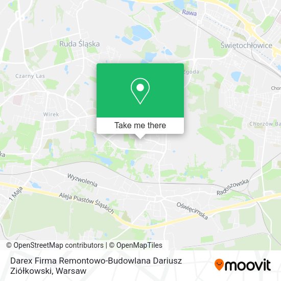 Darex Firma Remontowo-Budowlana Dariusz Ziółkowski map