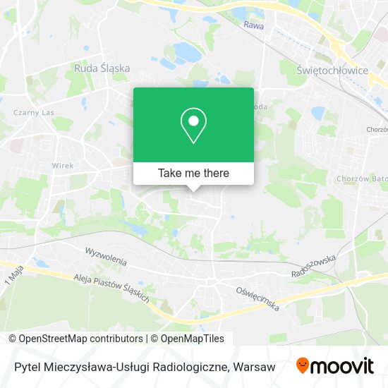 Pytel Mieczysława-Usługi Radiologiczne map