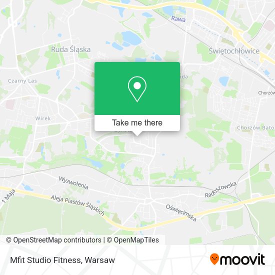 Mfit Studio Fitness map