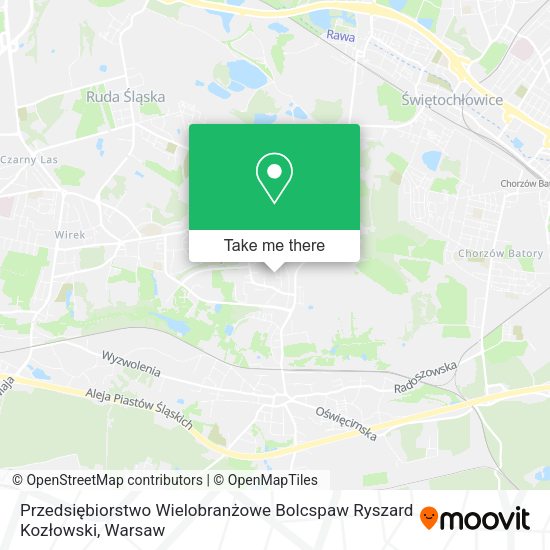 Przedsiębiorstwo Wielobranżowe Bolcspaw Ryszard Kozłowski map