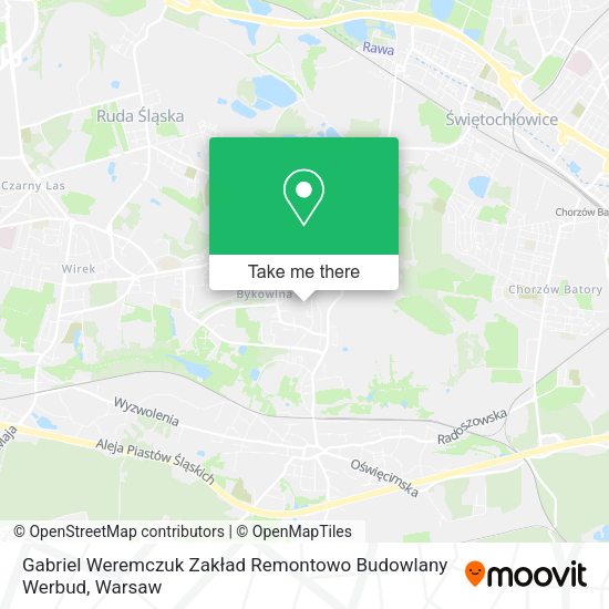 Gabriel Weremczuk Zakład Remontowo Budowlany Werbud map