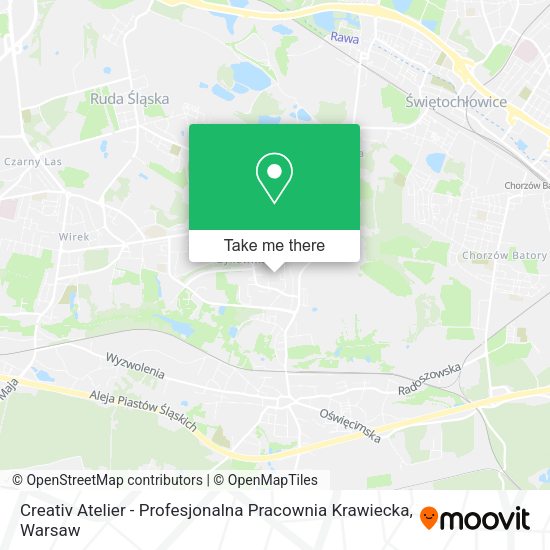 Creativ Atelier - Profesjonalna Pracownia Krawiecka map