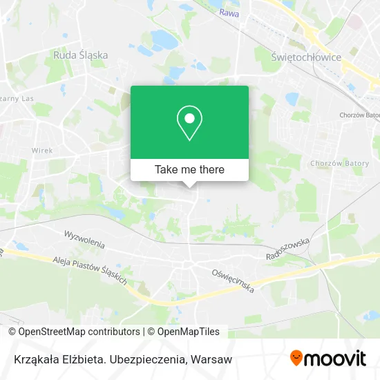 Карта Krząkała Elżbieta. Ubezpieczenia