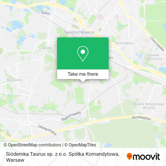 Siódemka Taurus sp. z o.o. Spółka Komandytowa map