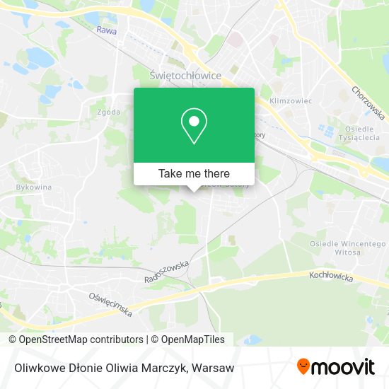 Oliwkowe Dłonie Oliwia Marczyk map