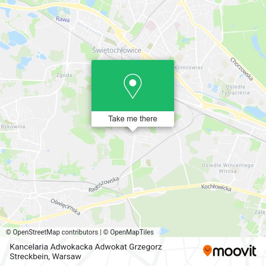 Kancelaria Adwokacka Adwokat Grzegorz Streckbein map