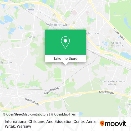 International Childcare And Education Centre Anna Witak map