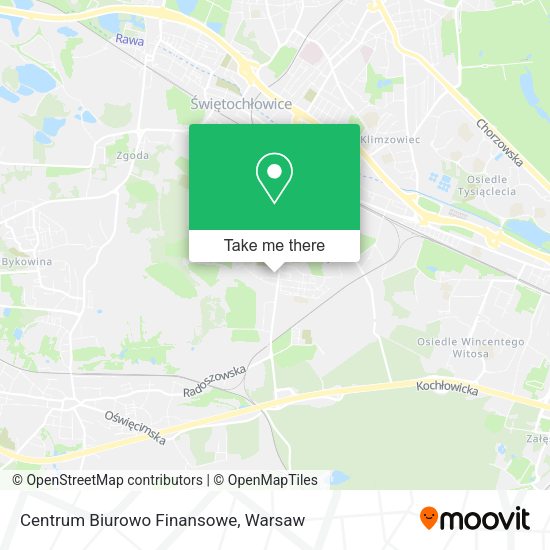 Centrum Biurowo Finansowe map