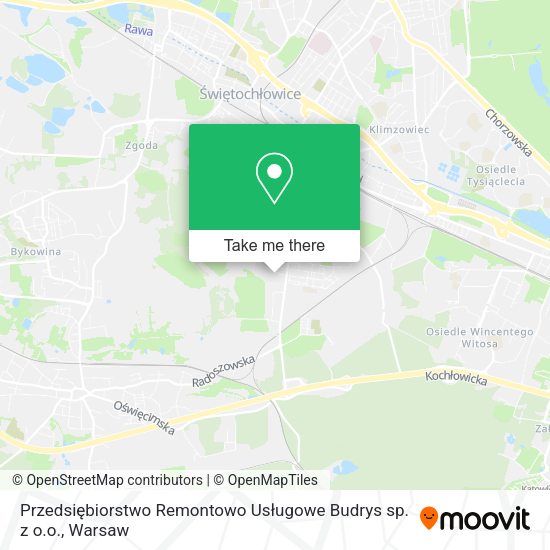 Przedsiębiorstwo Remontowo Usługowe Budrys sp. z o.o. map