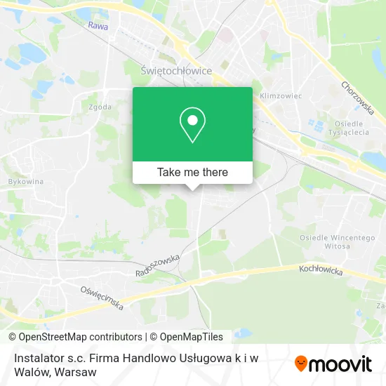 Instalator s.c. Firma Handlowo Usługowa k i w Walów map