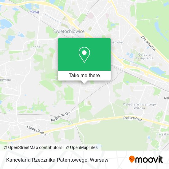 Карта Kancelaria Rzecznika Patentowego