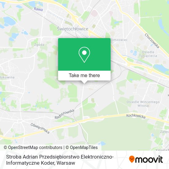 Stroba Adrian Przedsiębiorstwo Elektroniczno-Informatyczne Koder map