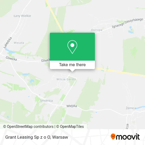 Карта Grant Leasing Sp z o O