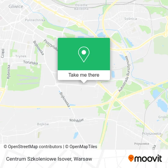 Карта Centrum Szkoleniowe Isover