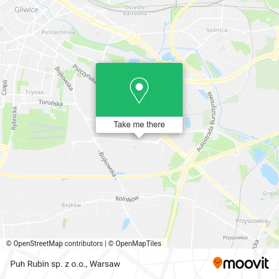 Карта Puh Rubin sp. z o.o.