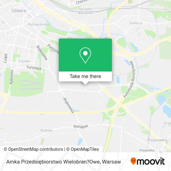 Amka Przedsiębiorstwo Wielobran?Owe map