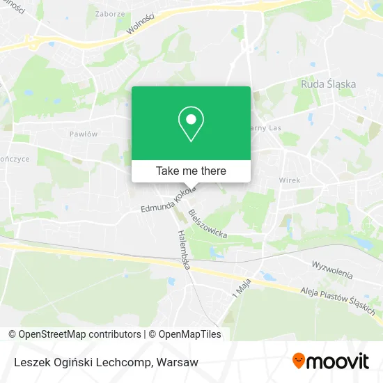 Карта Leszek Ogiński Lechcomp