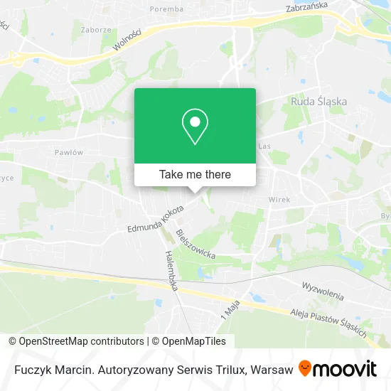 Карта Fuczyk Marcin. Autoryzowany Serwis Trilux