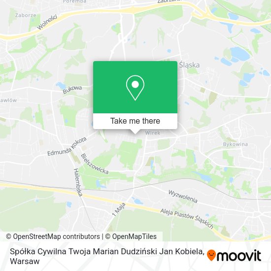 Spółka Cywilna Twoja Marian Dudziński Jan Kobiela map