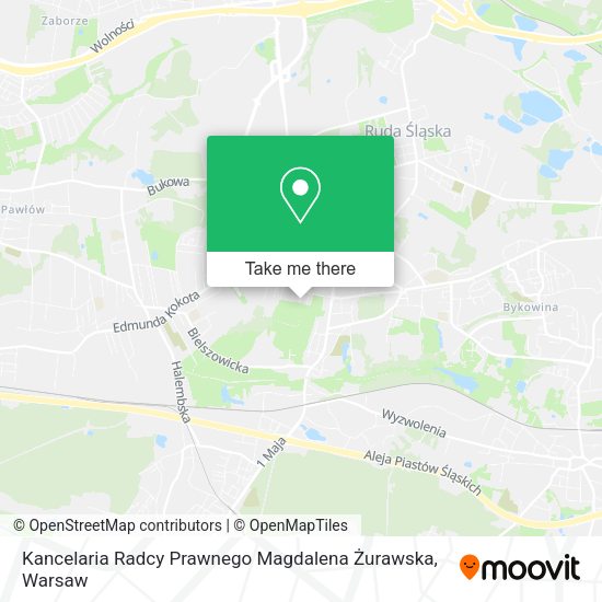 Kancelaria Radcy Prawnego Magdalena Żurawska map