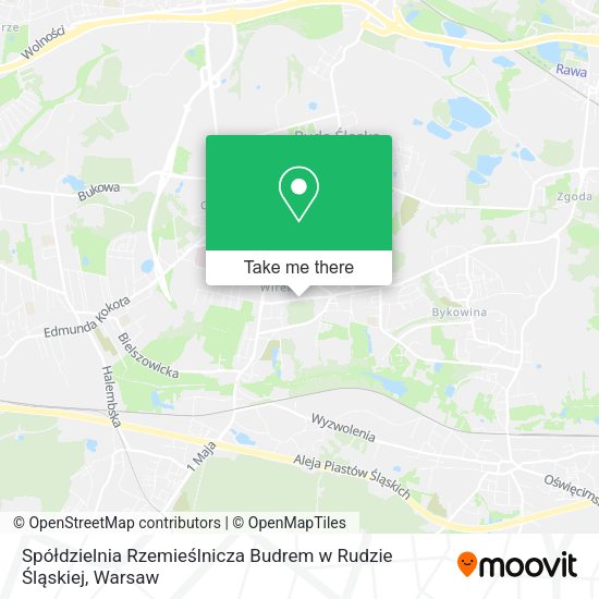 Spółdzielnia Rzemieślnicza Budrem w Rudzie Śląskiej map