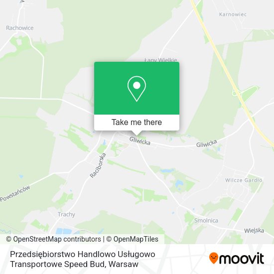 Przedsiębiorstwo Handlowo Usługowo Transportowe Speed Bud map